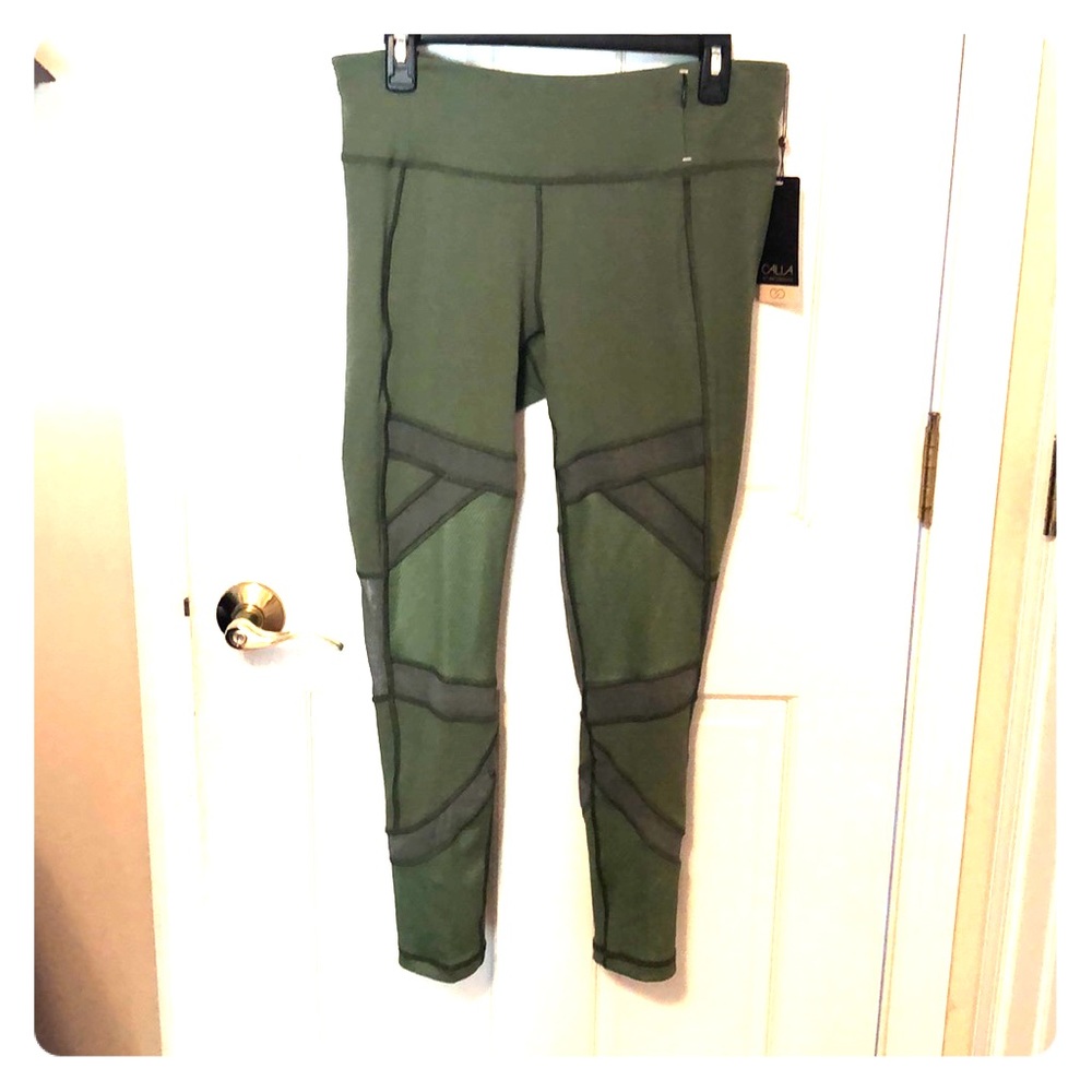 Brand New Large Calia Yoga Pants (Army Green)